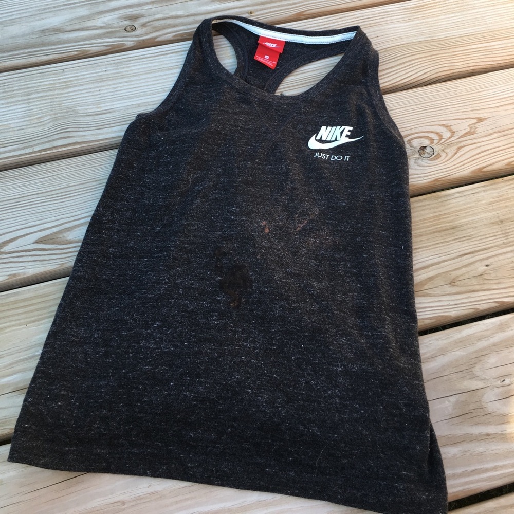 Nike grey women's top