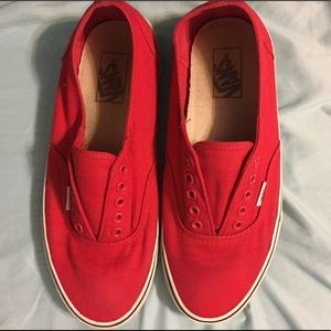 Red Vans