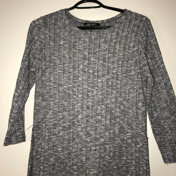 Midi Shirt with Split - Picture 1 of 3