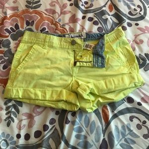 Almost never worn colored shorts