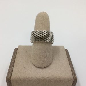 Tiffany & Co. Somerset Mesh Ring