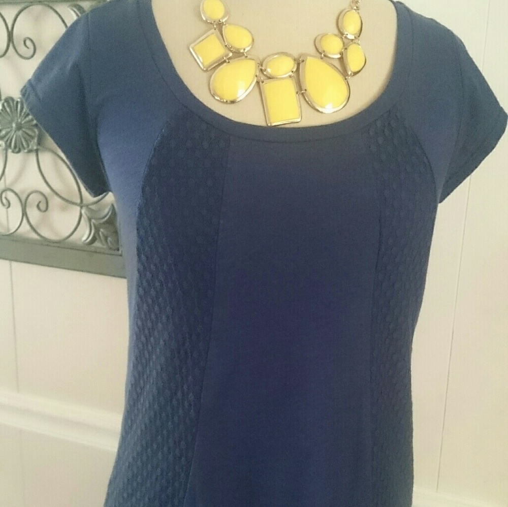 Navy cotton shirt