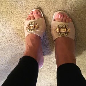 Sandals. Only worn twice!