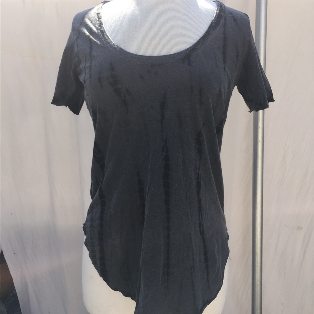 Chaser: Distressed Vintage Black Tee w/Back Design