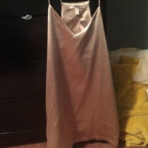 Gold dress