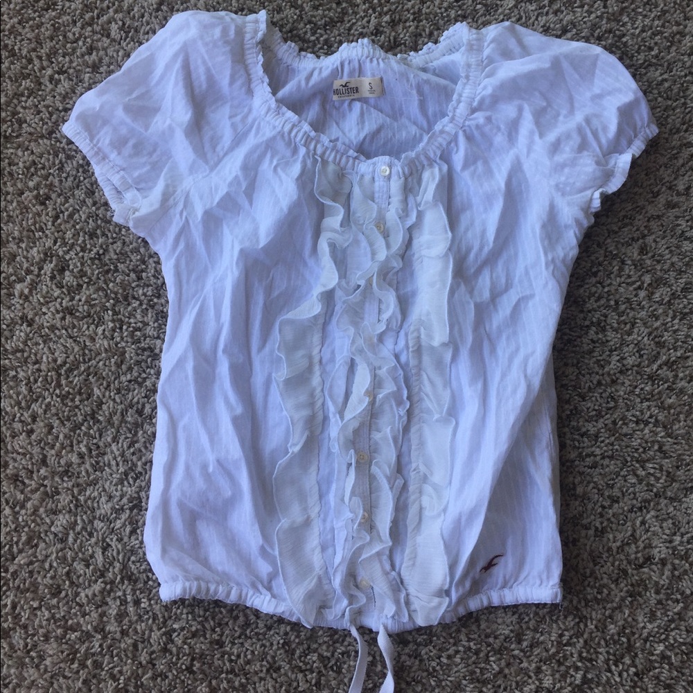 White Hollister Blouse