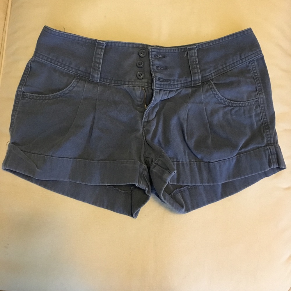 Express navy blue shorts