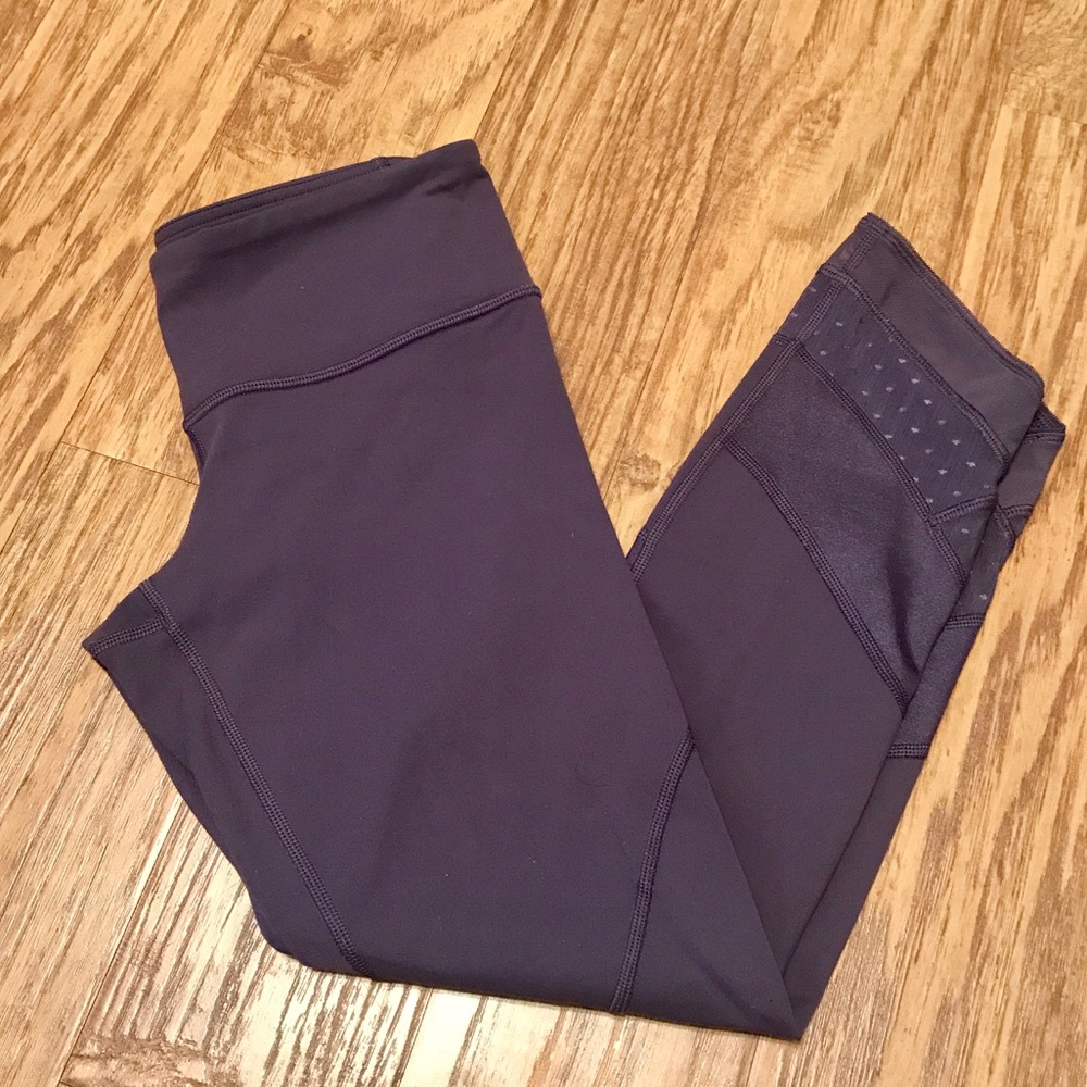 Lululemon Purple Crop Leggings