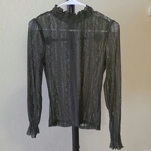 Romeo + Juliet  Couture See Through Top