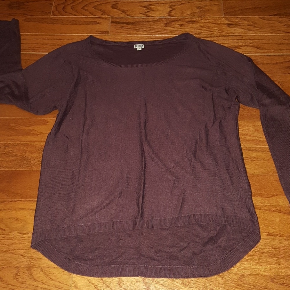 REDUCED!! 14th & Union Long Sleeve Purple Sweater