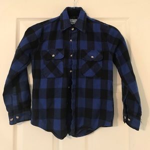 Boys flannel shirt