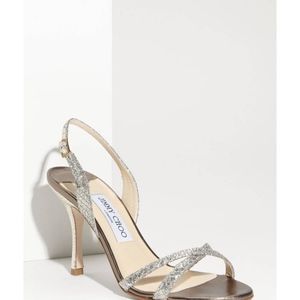 Jimmy Choo India Crisscross Slingback Heels