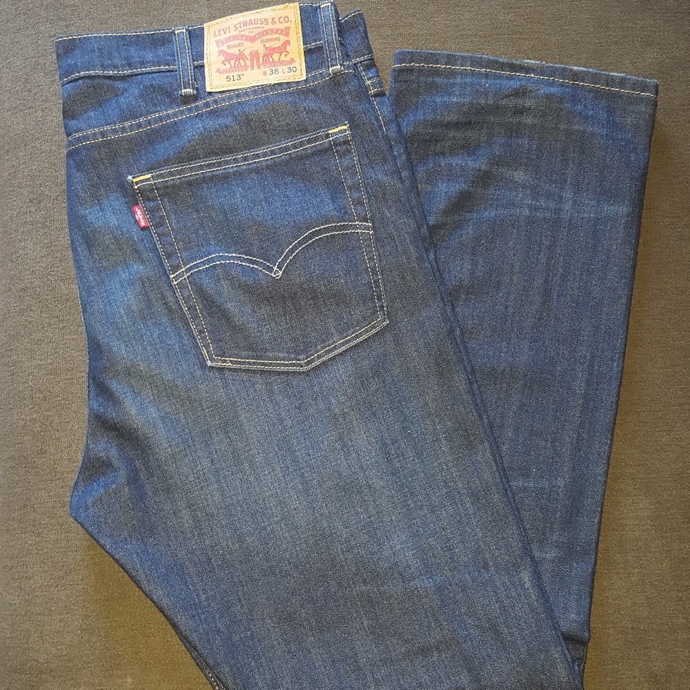 Levi's 513 Slim Straight Stretch Jeans