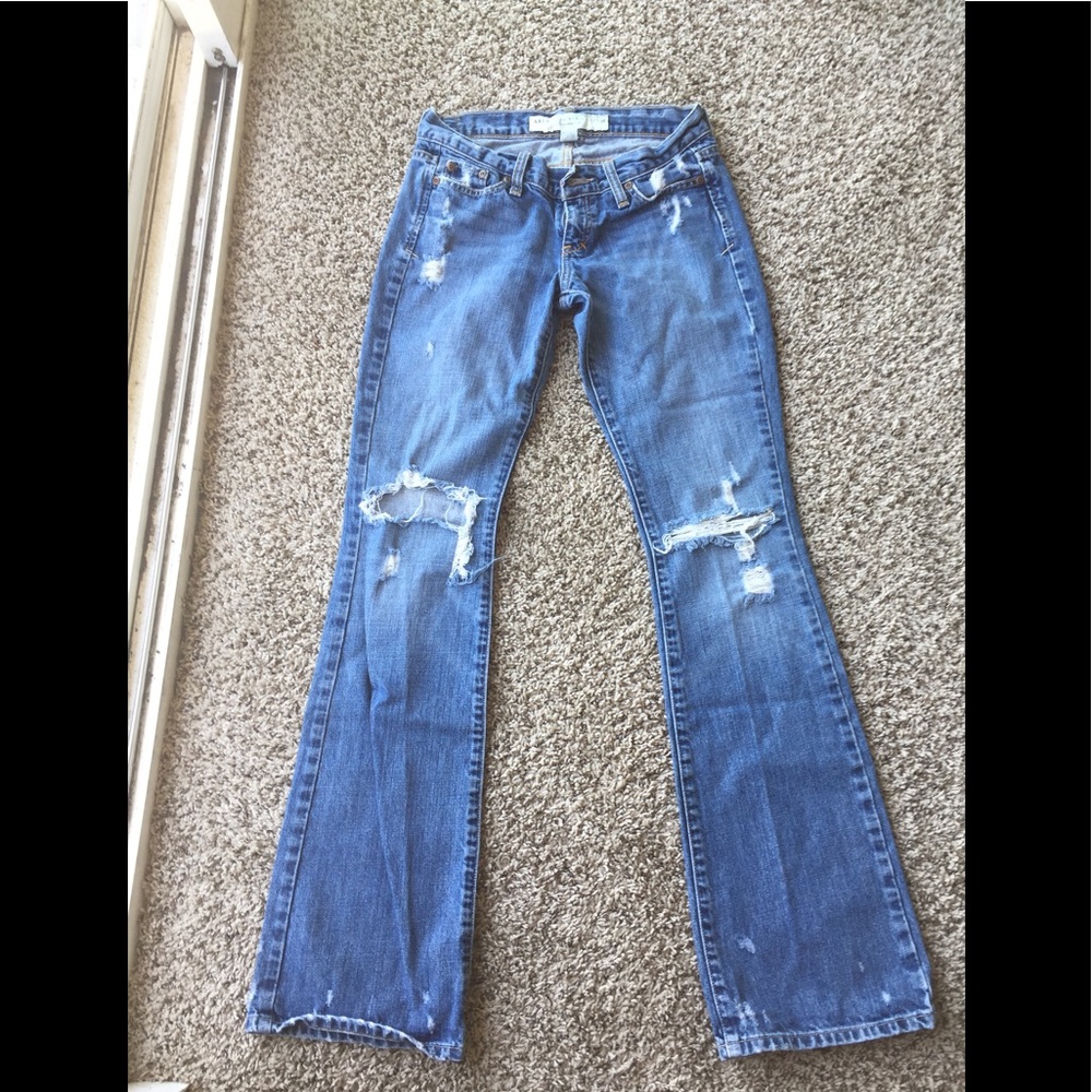 Distressed Abercrombie & Fitch Jeans