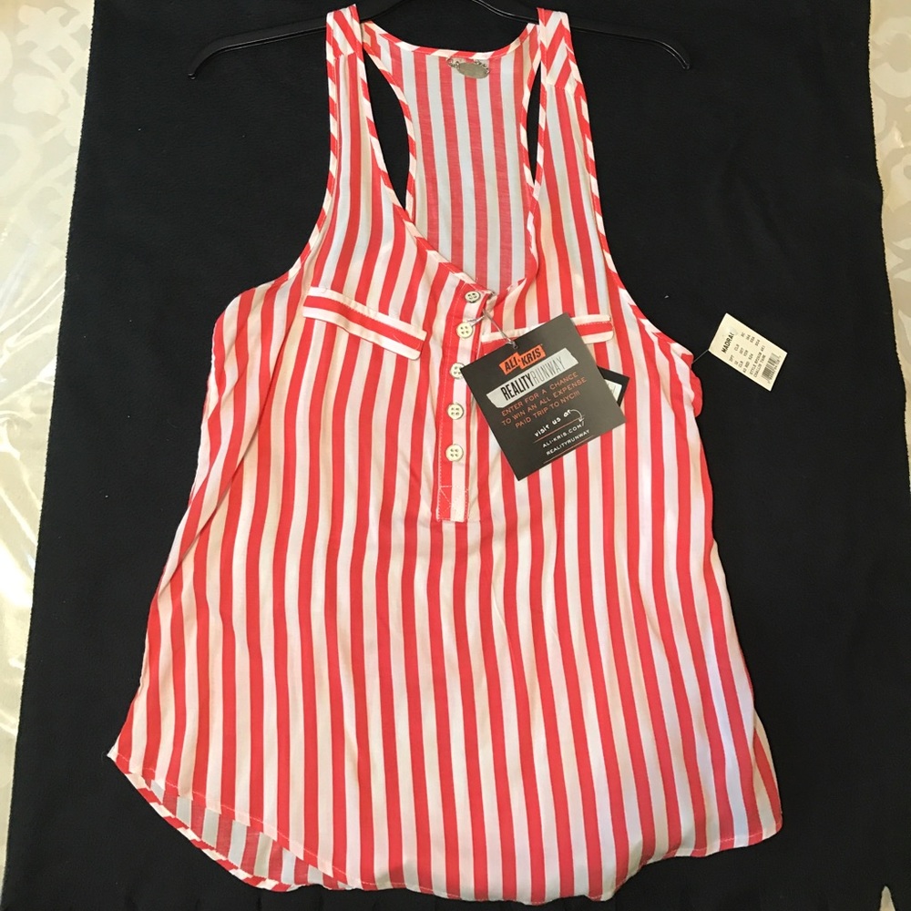 Striped Top Blouse