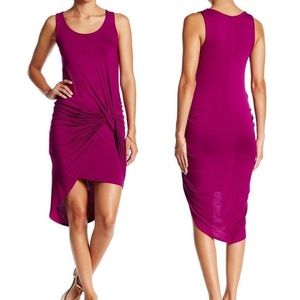Gorgeous Purple Knot dress