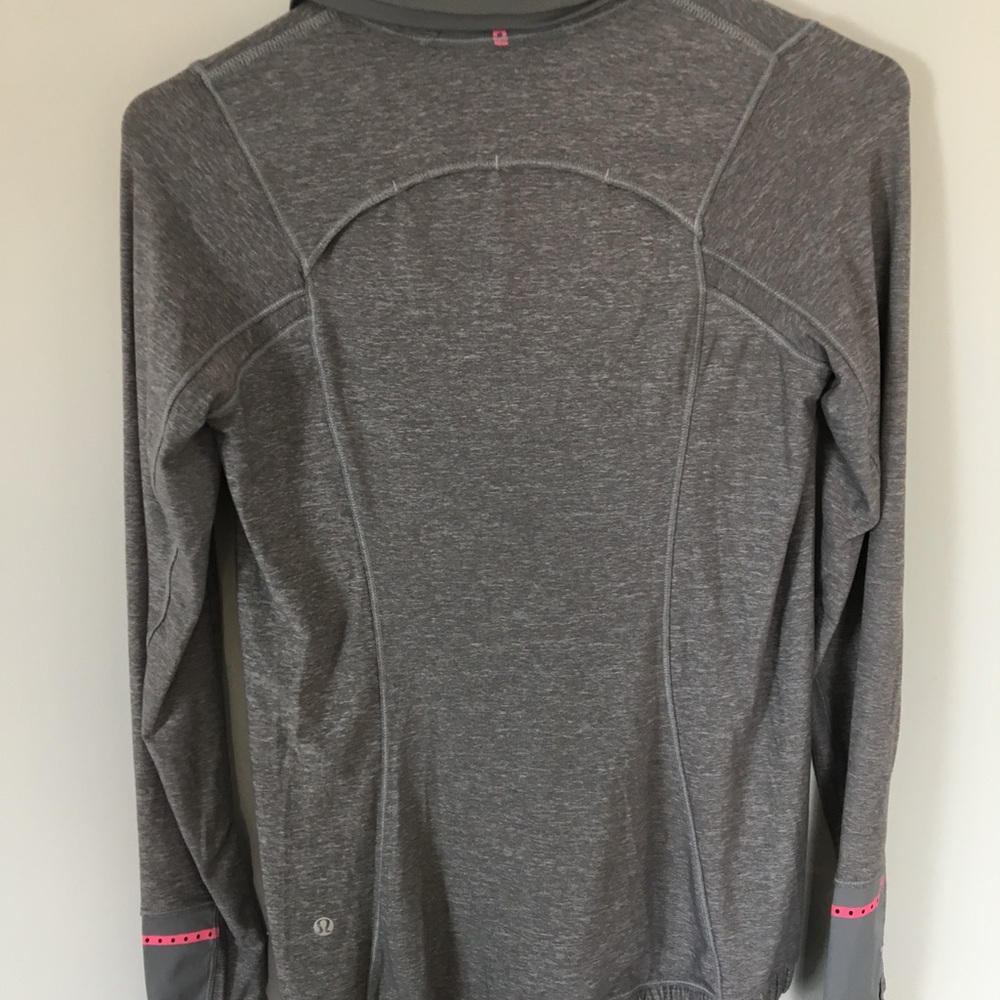 Gray Lululemon Pullover Workout Jacket - image 2