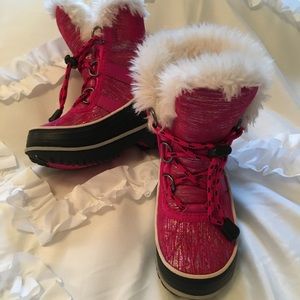 Toddler girls Sorel snow boots size 8T
