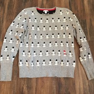 Snowman sweater