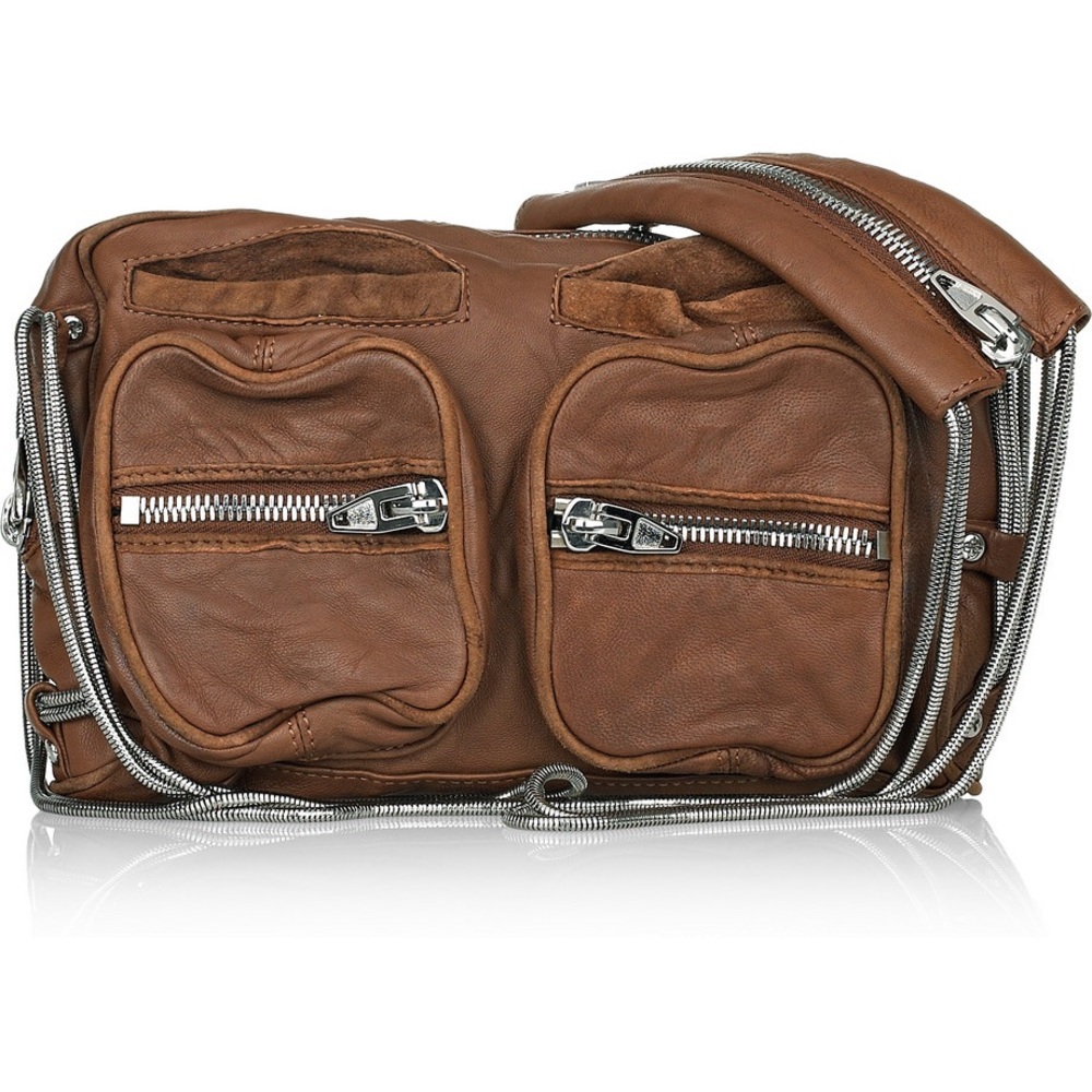 Preowned AlexanderWang Brenda ZipChainBag in Brown
