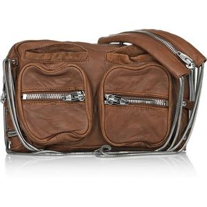 Preowned AlexanderWang Brenda ZipChainBag in Brown