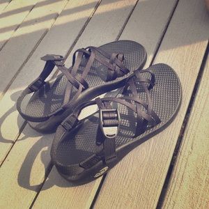 Women's Black Double Strap Chacos