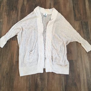 Oatmeal long cardigan