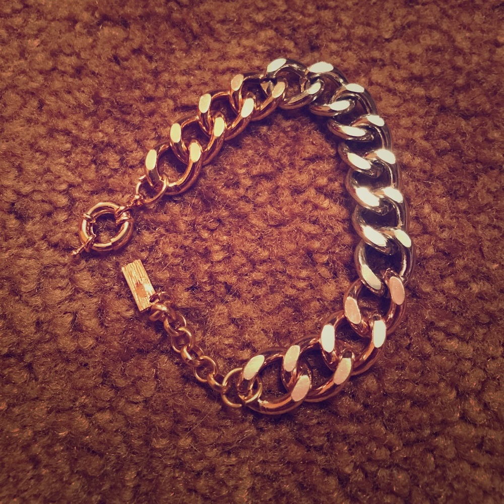 3 Toned Chained Bracelet