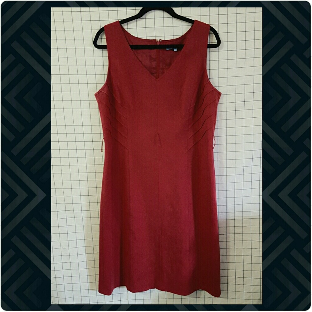Antonio Melani Red Cocktail Evening Dress