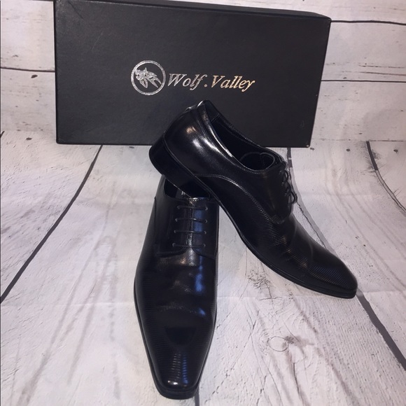 Liam Michael dress shoes (black 43) size 10 mens main image 6