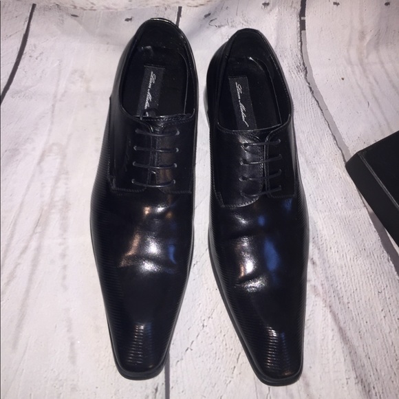Liam Michael dress shoes (black 43) size 10 mens main image 5