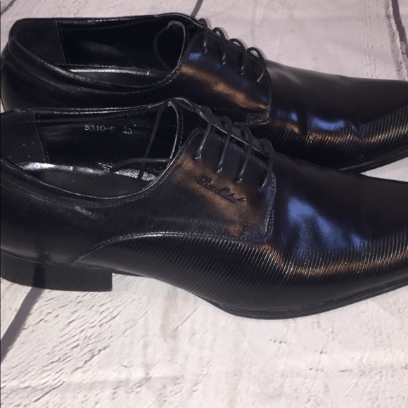 Liam Michael dress shoes (black 43) size 10 mens main image 4