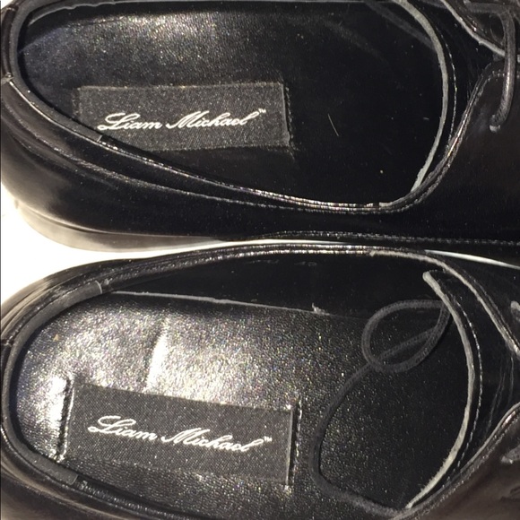 Liam Michael dress shoes (black 43) size 10 mens main image 2