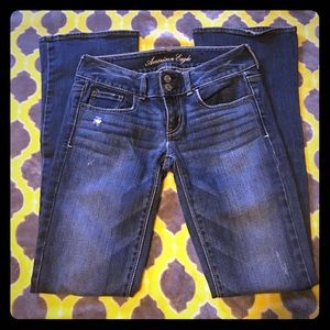 American Eagle bootcut jeans Sz 0