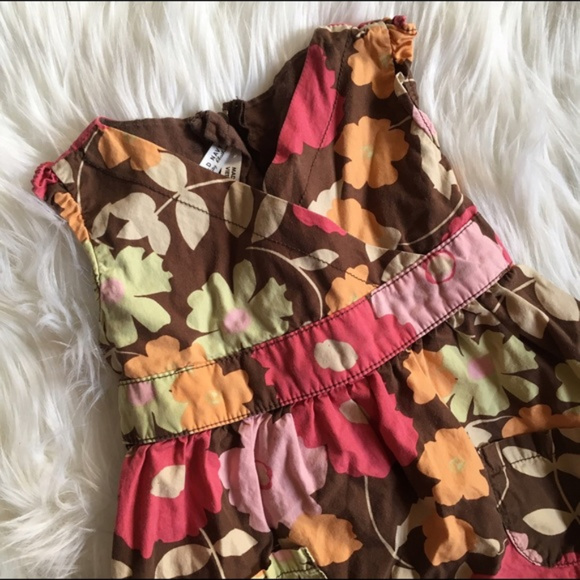 Old Navy Floral Surplice Dress 12-18mo - Picture 2 of 5