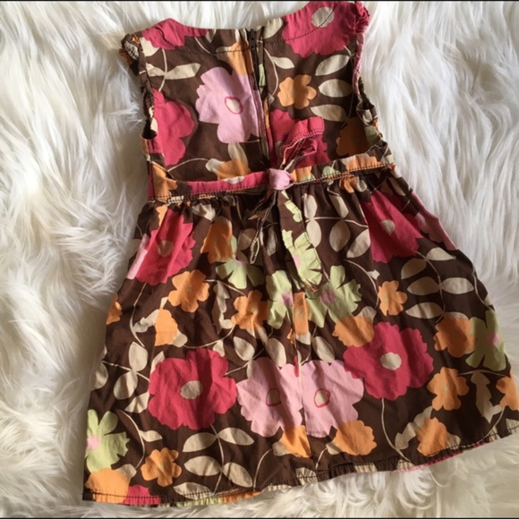 Old Navy Floral Surplice Dress 12-18mo - Picture 3 of 5