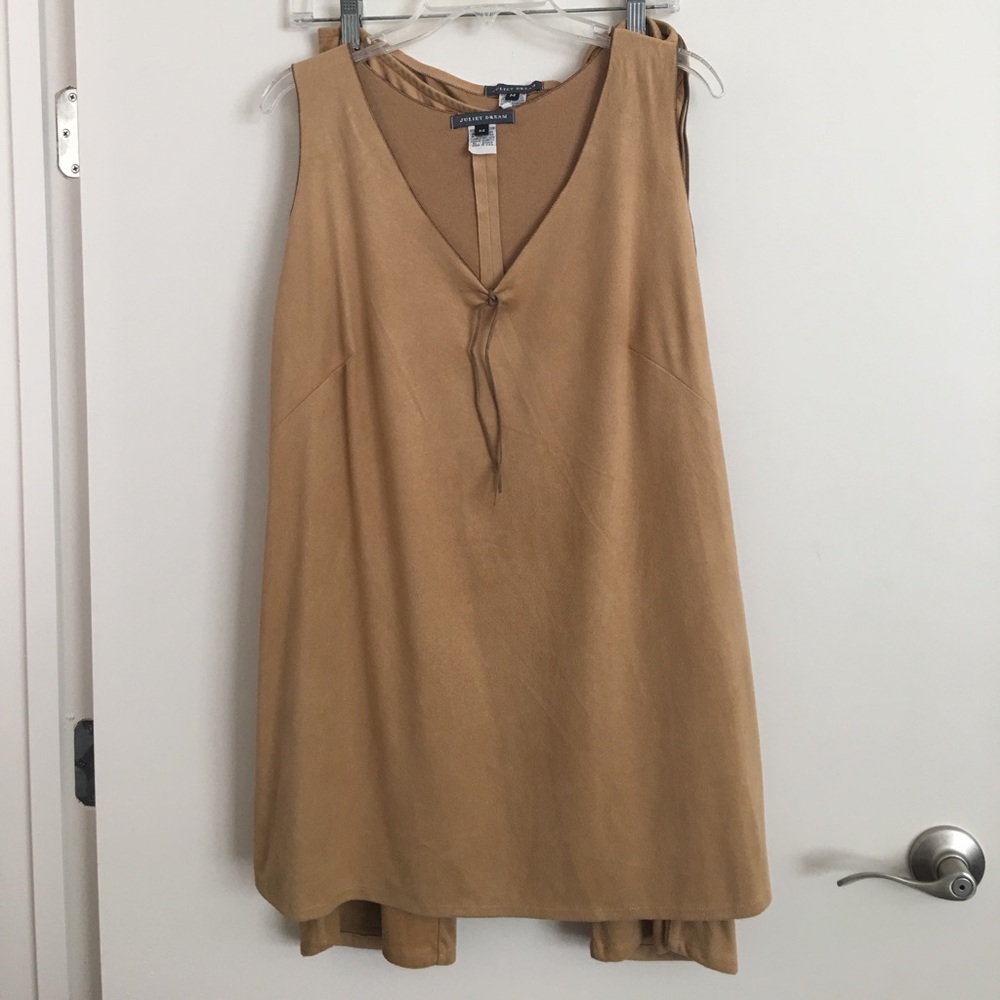 Maternity suede-like shirt w matching pants