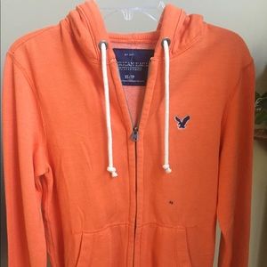 American eagle men's zip up hoodie