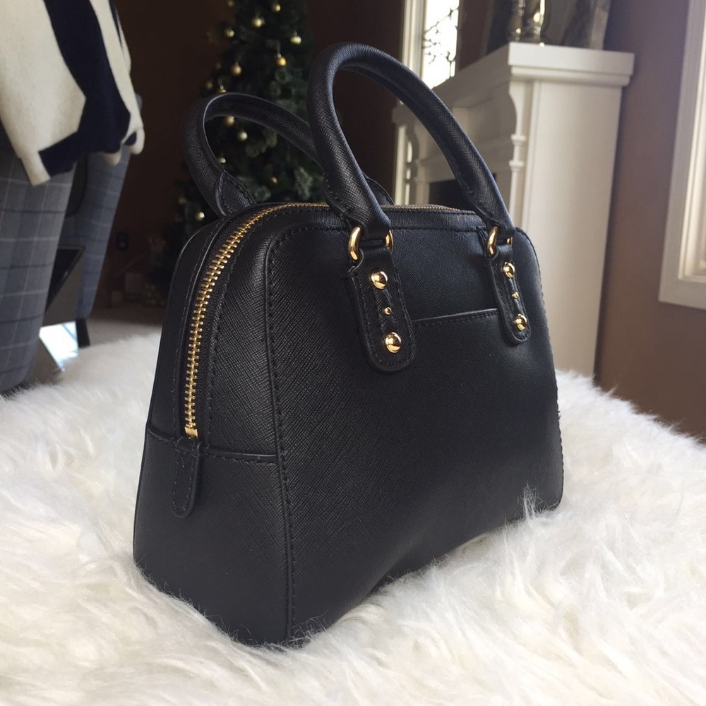 MICHAEL KORS SAFFIANO SATCHEL CROSSBODY - Picture 2 of 6