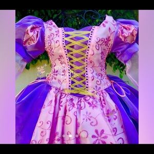 3T Custom Halloween Rapunzel dress