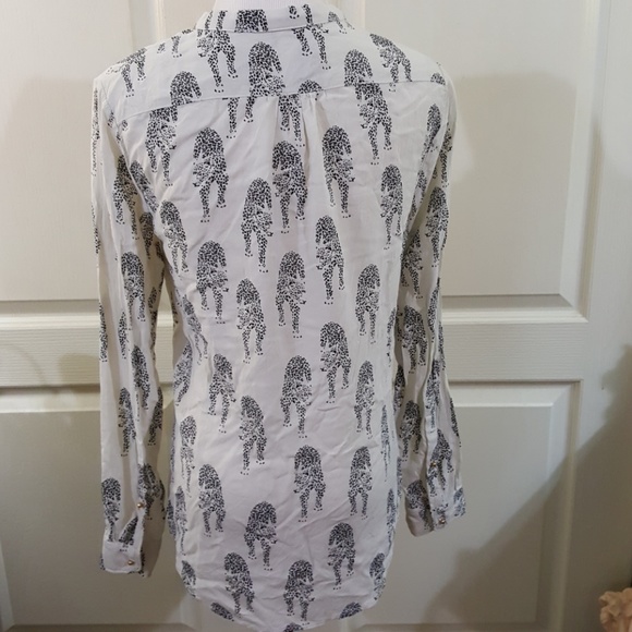 Philosophy Long Sleeve Blouse. Size Small. - Picture 5 of 8