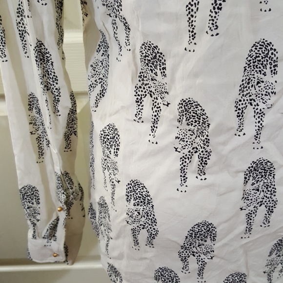 Philosophy Long Sleeve Blouse. Size Small. - Picture 6 of 8