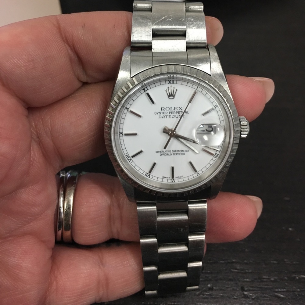 Pre Owned Rolex Datejust 16220