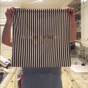 Large Henri Bendel dust bag