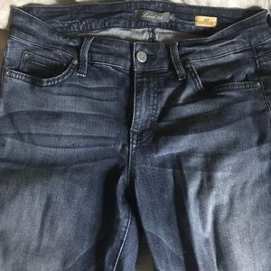 Level 99 skinny jeans, with destroyed front