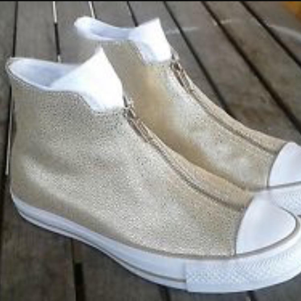 NWT Converse Ctas Shroud HI LI Gold AUTHENTIC - Picture 3 of 8