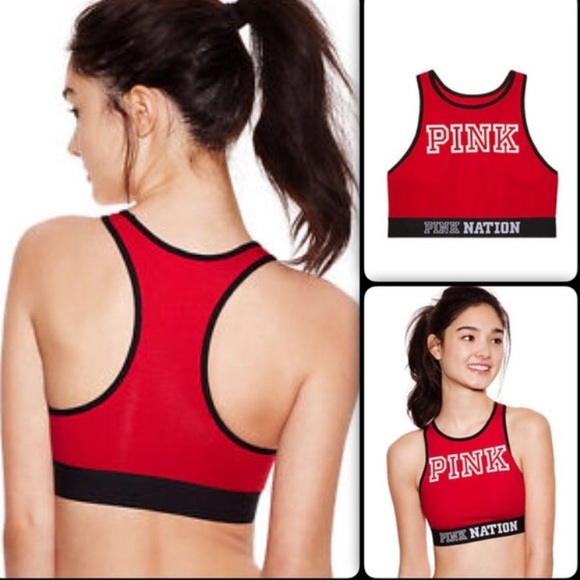 Pink nation sports bra - Picture 4 of 4