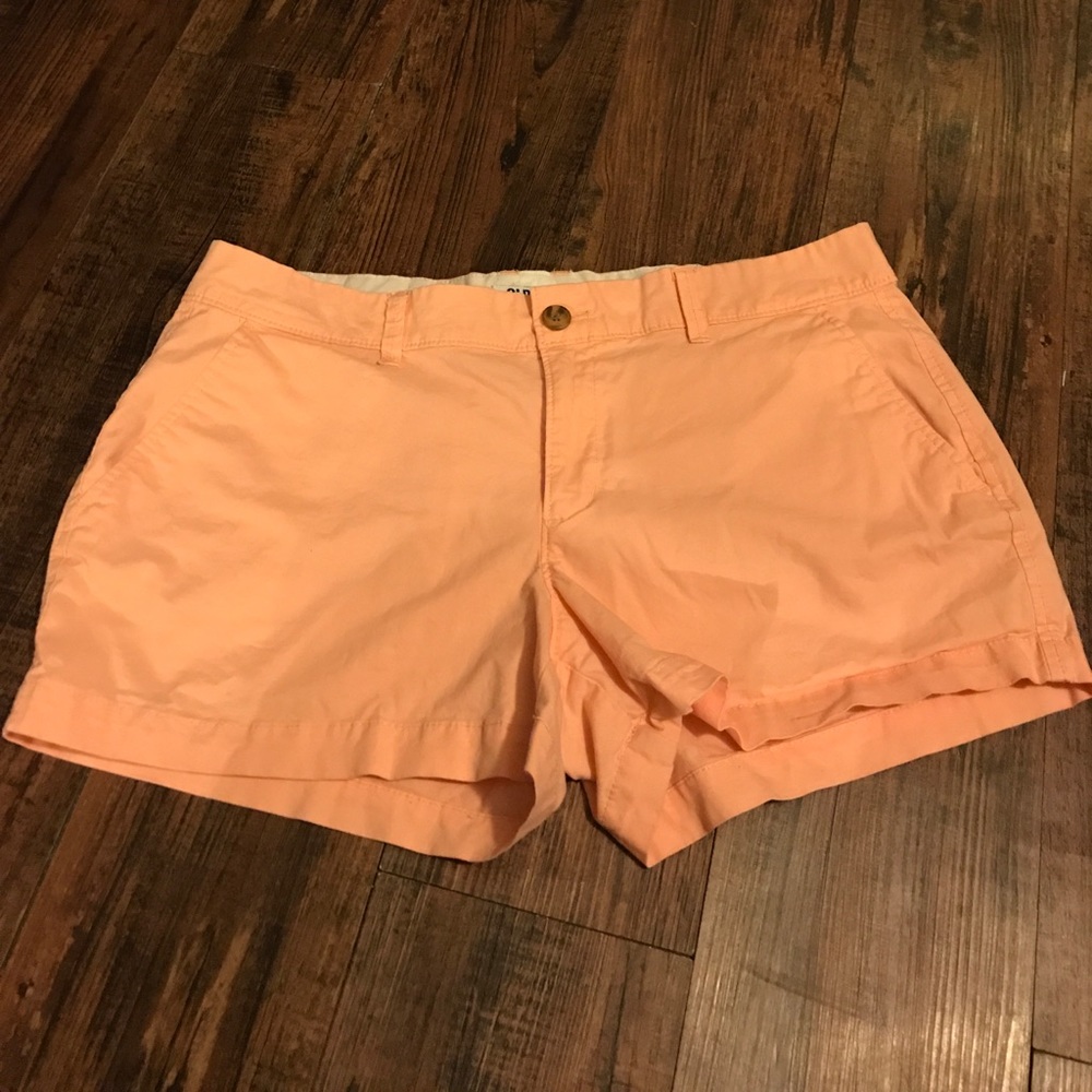 Old Navy Sherbert Orange Shorts Sz. 8