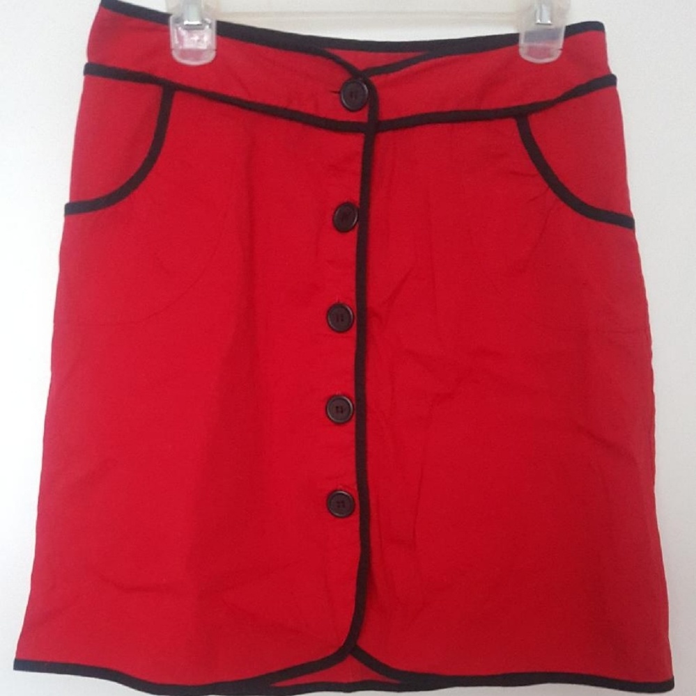 Button down skirt