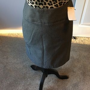 Dark Gray pencil skirt. A classic